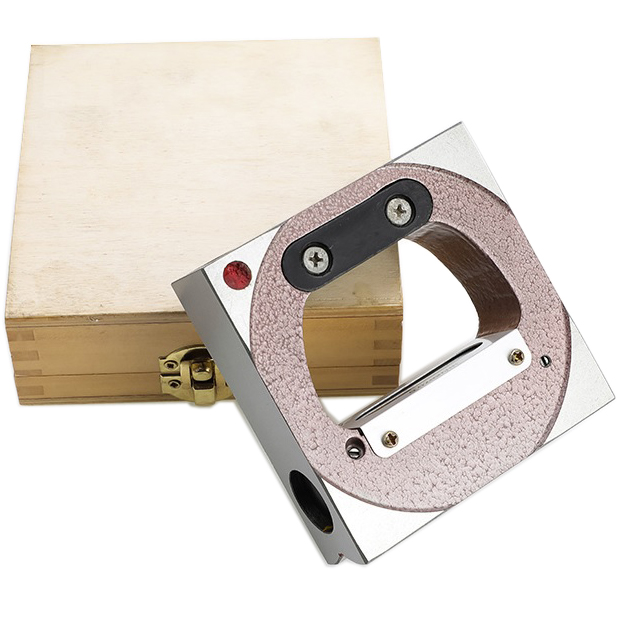 Frame level 100mm square, sensitivity 0.02mm/m L.V Level Co.,Ltd