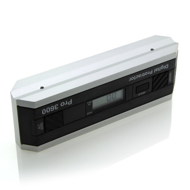 PRO3600 Digital protractor, range 360°, resolution 0.01°