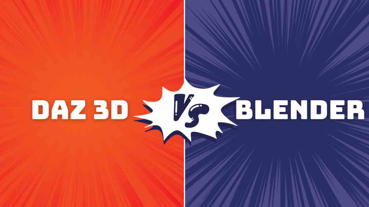 Daz 3D Vs Blender A Comprehensive Comparison Level Up Studios