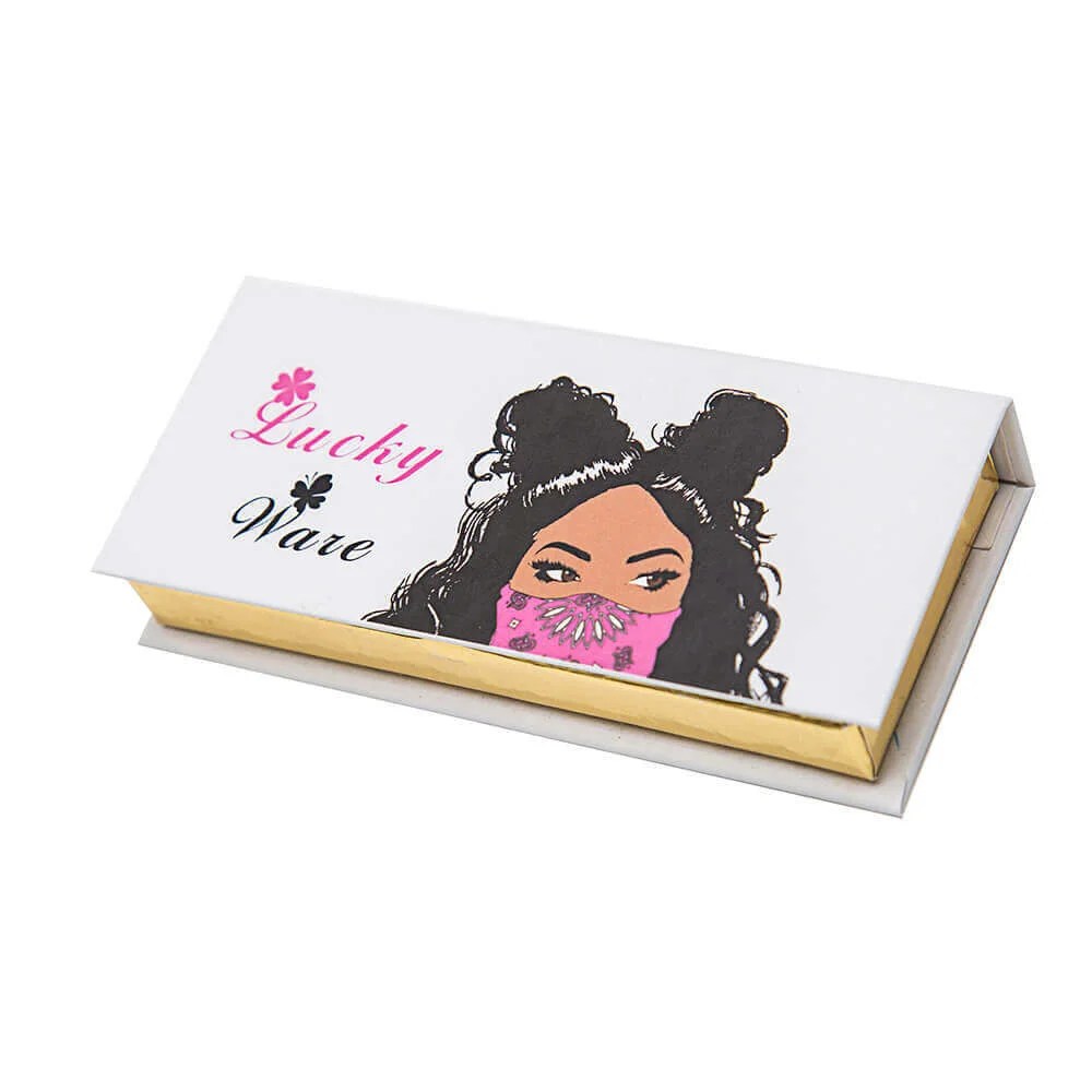 Pink Lashes Box Unique Eyelash Packaging