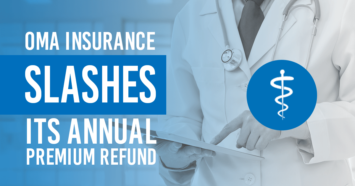 OMA Insurance SLASHES its' Annual Premium Refund AGAIN! Levine
