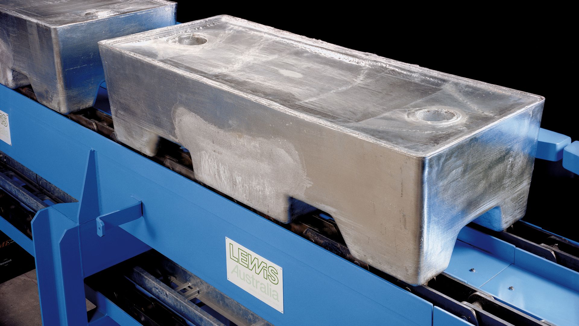 Zinc Block Casting Machine Lewis Australia