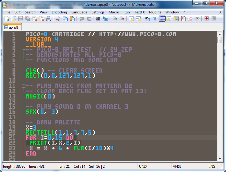 Notepad++ defined language xml