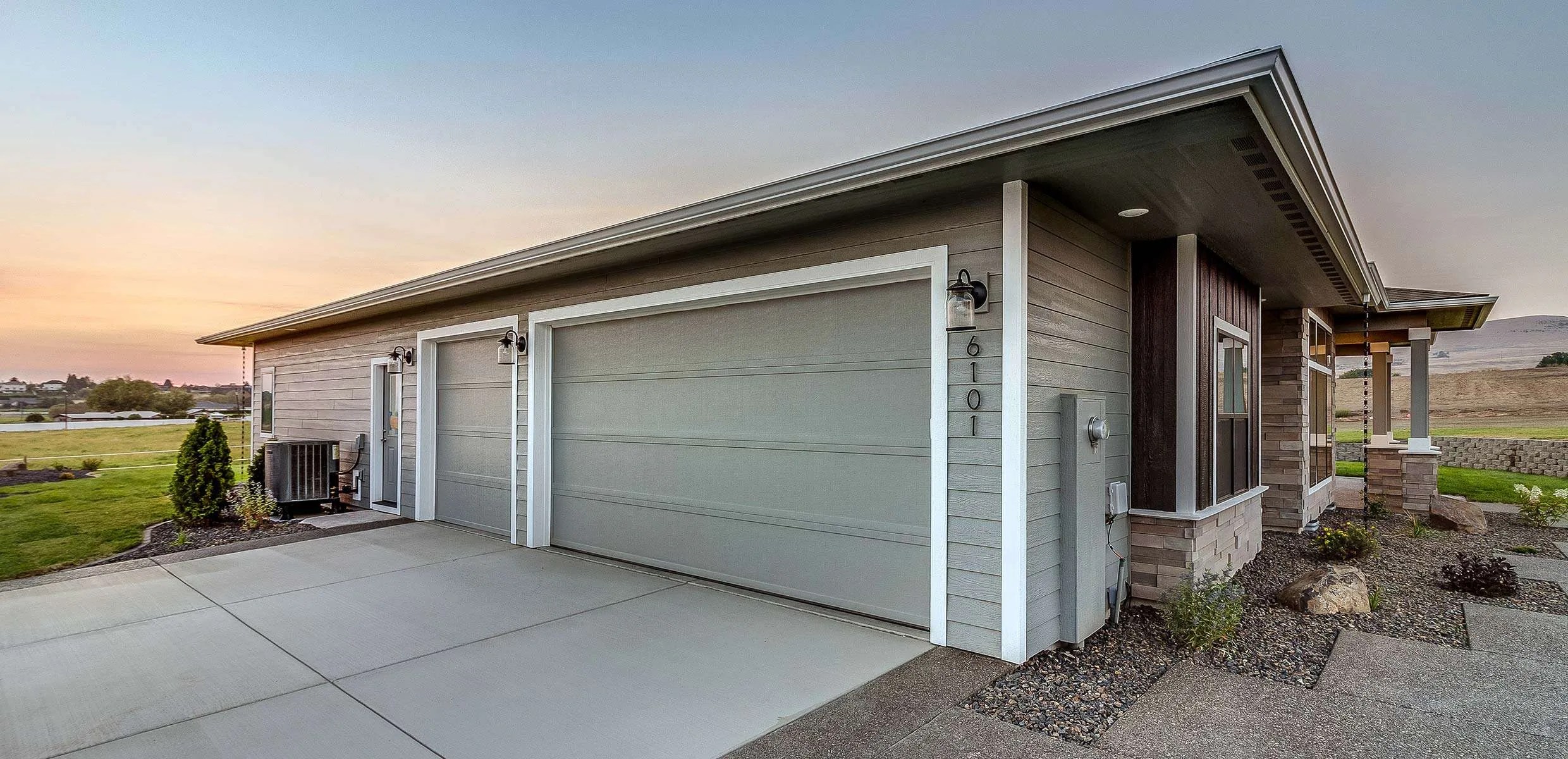 REDWOOD Floor Plan Prairie Style Designer Collection Lexar Homes