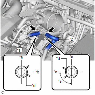 Lexus ES - Installation - Throttle Body