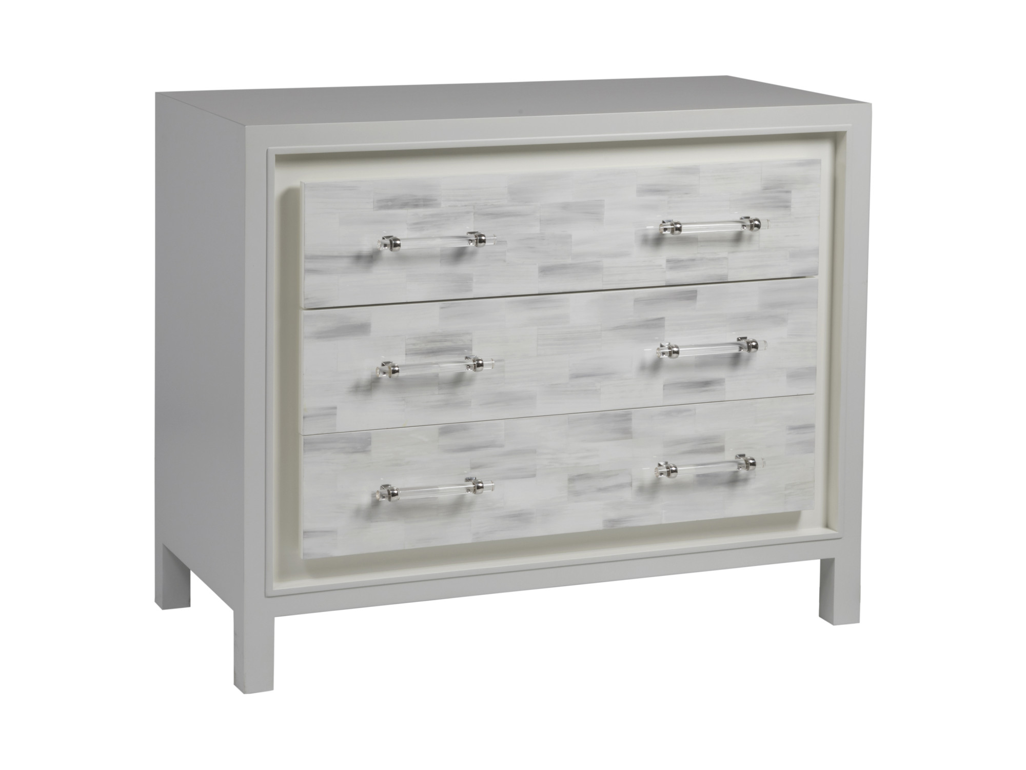 Elation White Hall Chest Lexington Home Brands