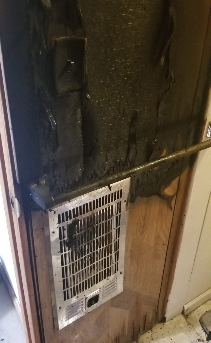 County Fire Department Responds to Third Space Heater/Wall Heater