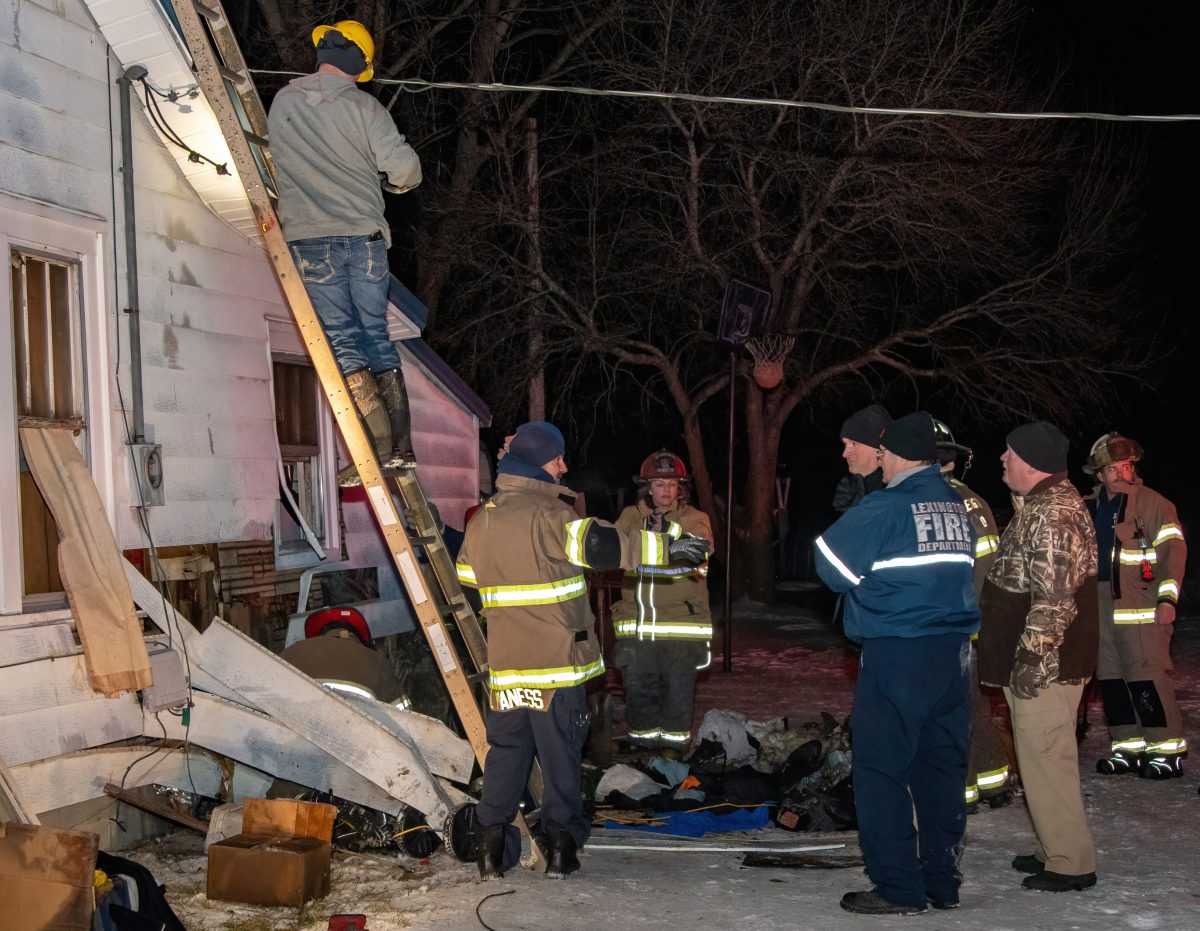Lexington Fire Department Saves Structure on Cook Street Lexington