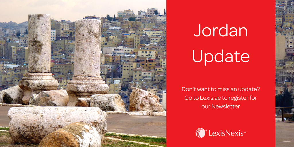 Jordan Tax Law Amendments Approved LexisNexis Middle East