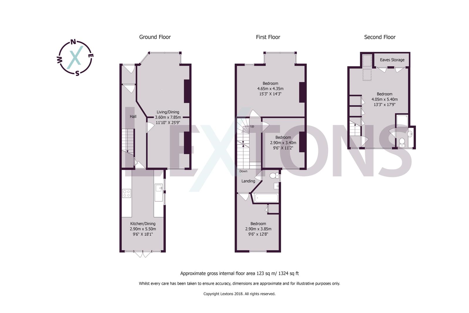 Dover Road, Brighton, 4 bedroom, House Mid Terrace