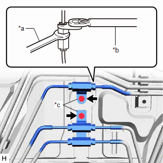 Lexus RX (RX 350L, RX450h) 2016-2026 Repair Manual - Brake Line - Brake