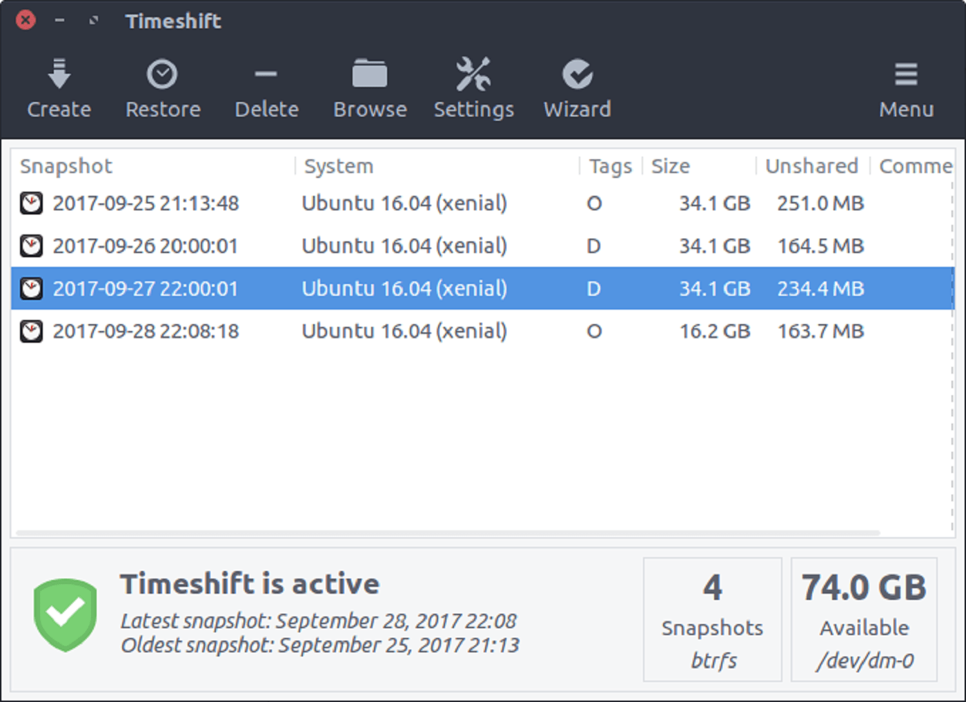 Backup tool, tre utility dotate di GUI facili da usare su Ubuntu