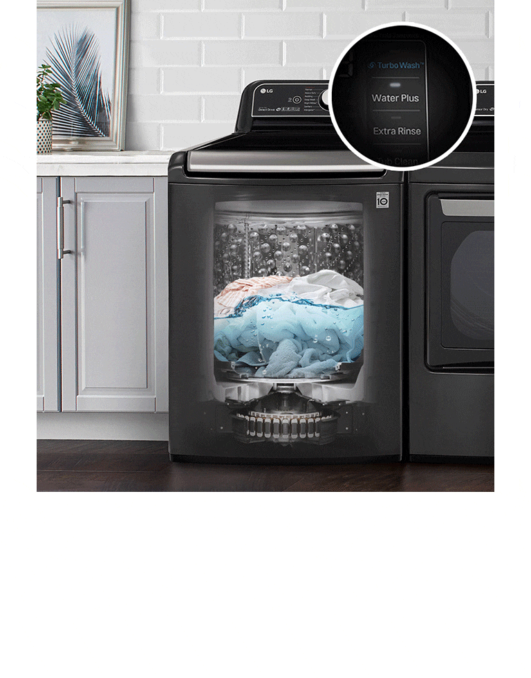 LG WT7100CW 4.5 cu. ft. Top Load Washer LG USA