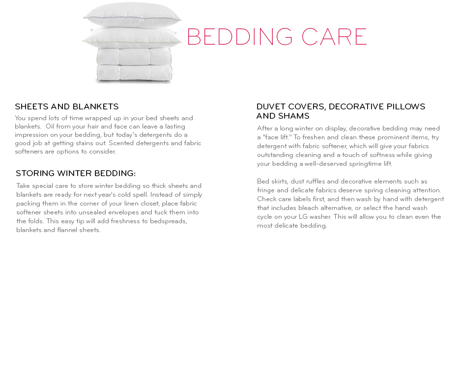 LG Appliances Discover LG's Laundry Tips LG USA