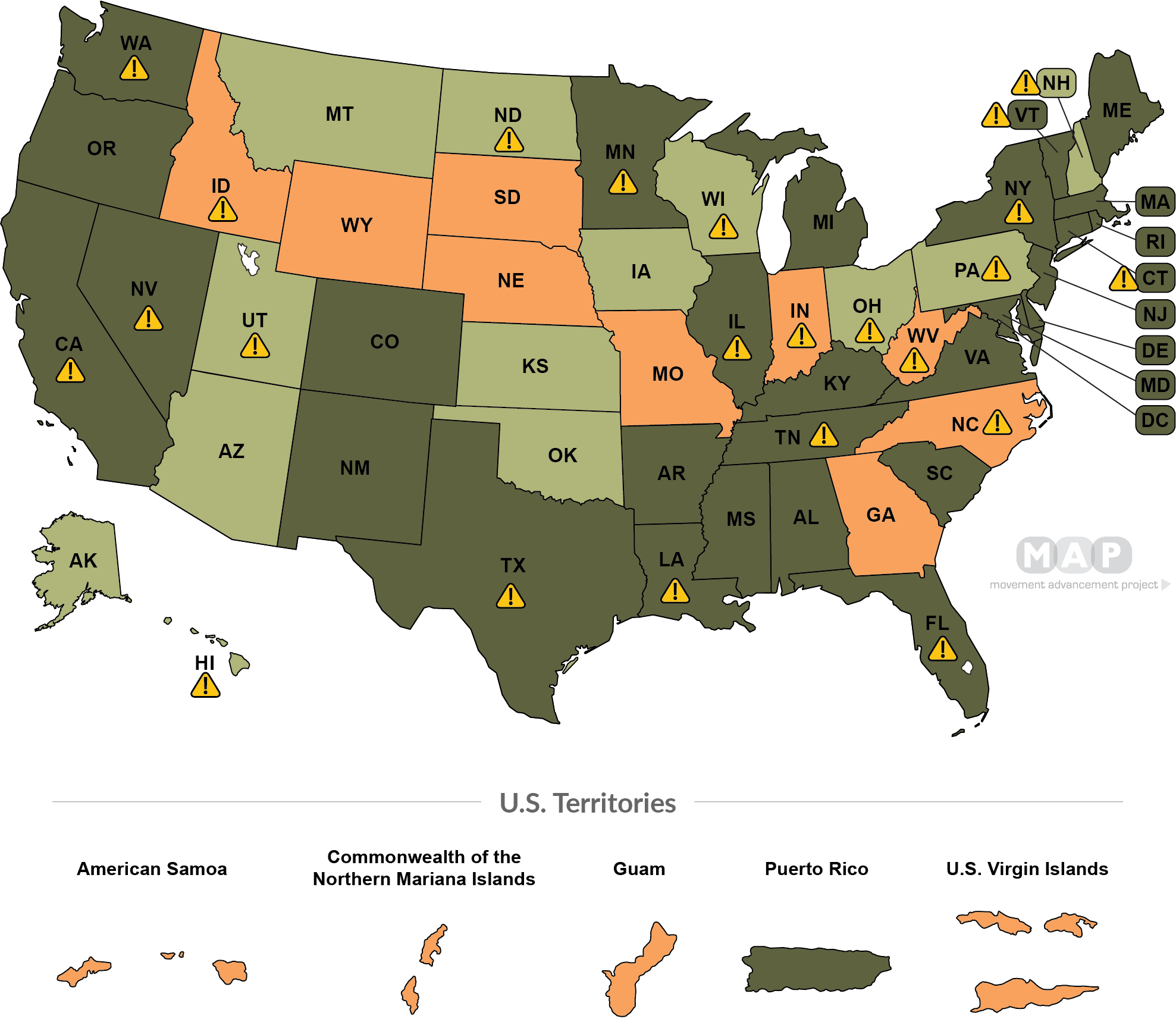 Movement Advancement Project Identity Document Laws and Policies