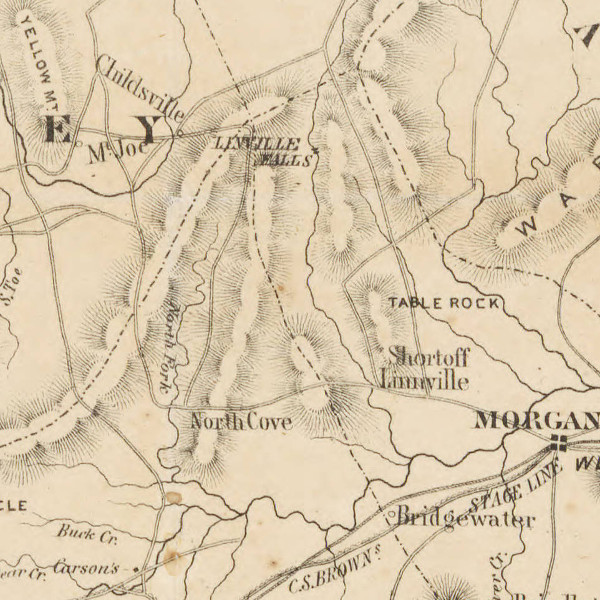 UNC "North Carolina Maps" Historical Collection LGMAPS Linville