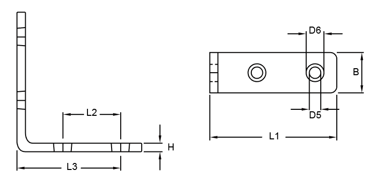 Stainless Steel Angle Brackets - China LG Supply
