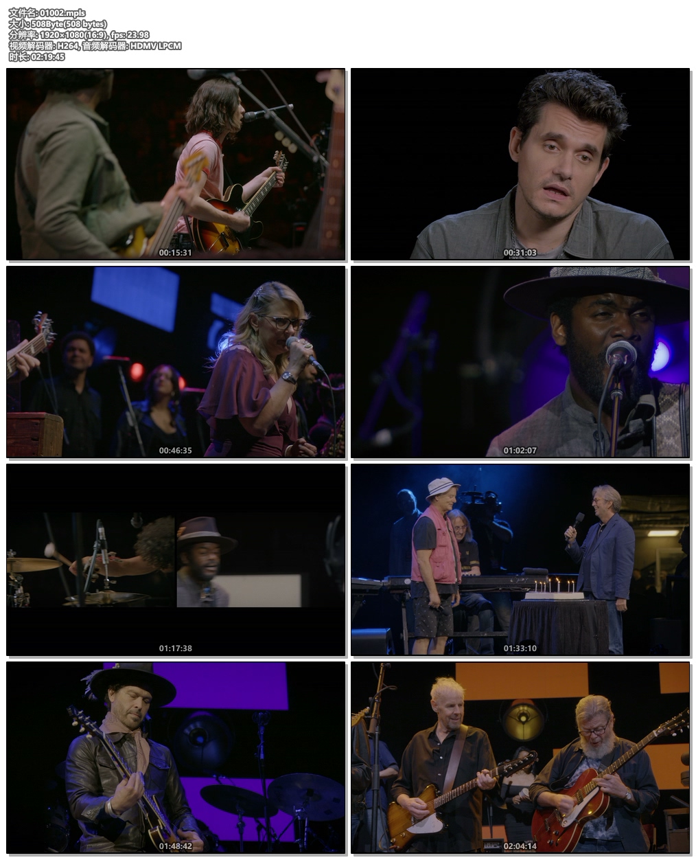 crossroads guitar festival 2023 performers list 埃里克·克莱普顿 Eric Clapton's Crossroads Guitar Festival 2019 2020 1080p Bluray AVC DTSHD MA 5.1