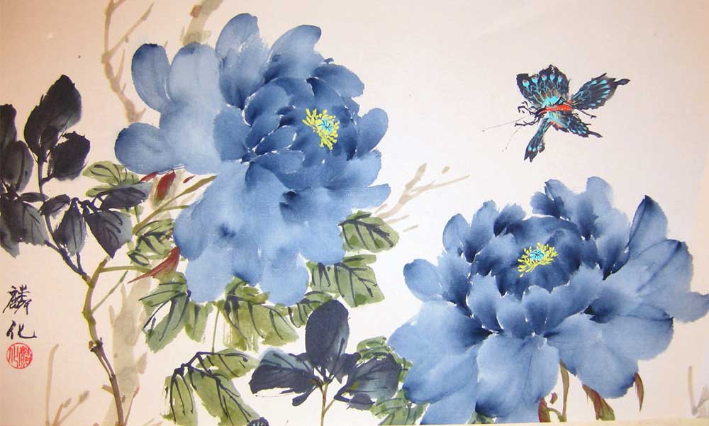 Chinese Flower Painting