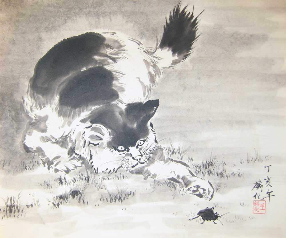 Chinese Cat Paintings