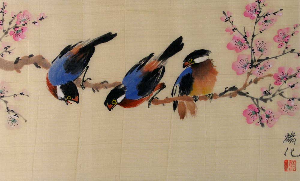 Chinese Silk Paintings