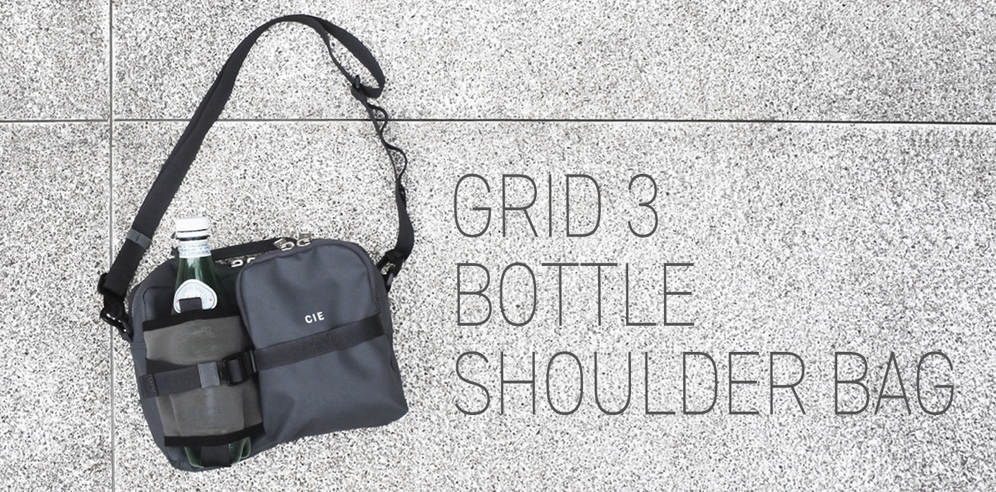 CIE(シー) / COLLECTION GRID3 BOTTLE SHOULDER BAG / LIALWORKS リアルワークス