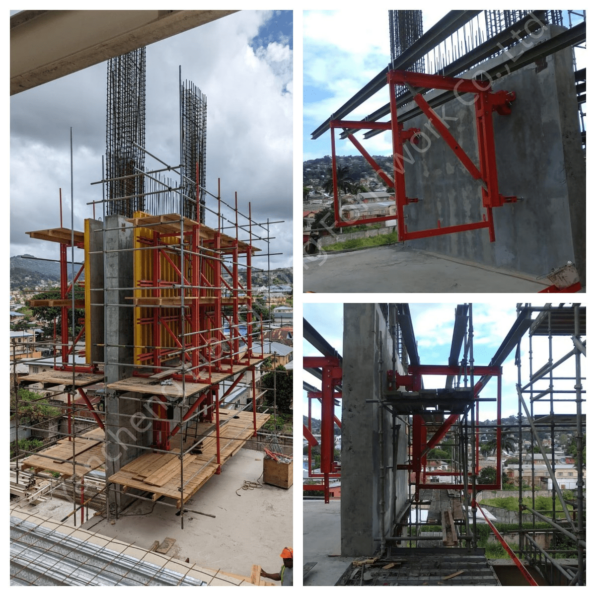 News Lianggong Hydraulic autoclimbing formwork in use in Trinidad