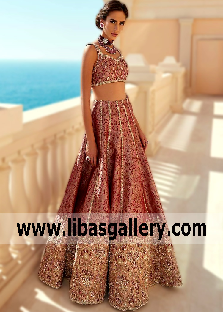 Designer Bridal Lehenga Dresses Chicago Illinois IL USA Latest Faraz
