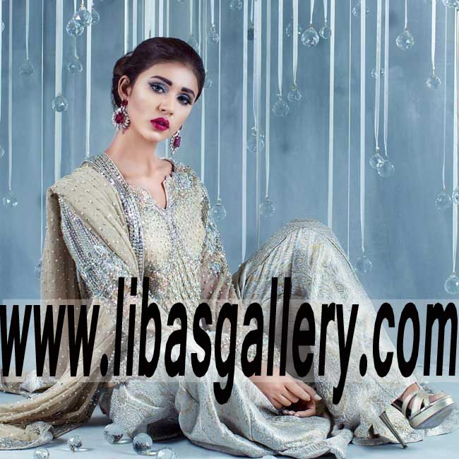 Designer Wedding Dresses Ajman UAE Annus Abrar Pleasant Designer