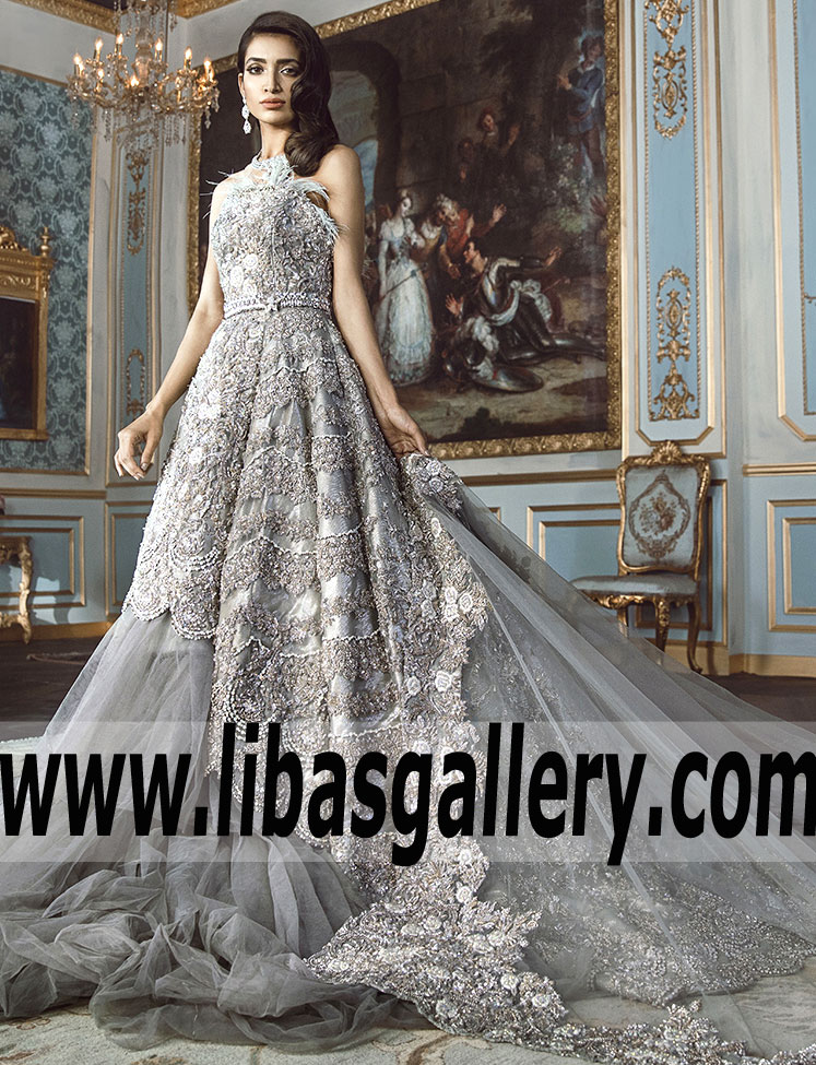 Designer Wedding Gown for Stunning Bride Republic Womenswear Dresses Iselin New Jersey NJ US