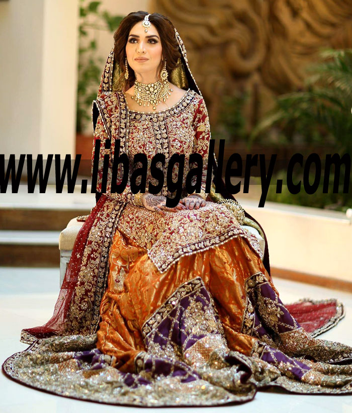 Best Winter Wedding Dresses Velvet Gharara Trends For 2020 Aisha Imran