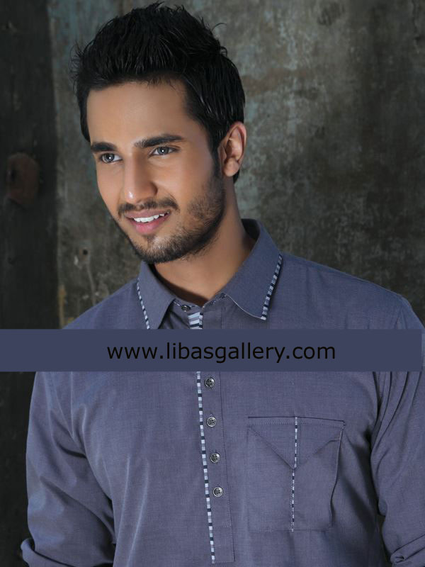 Pakistani Men`s Kurta Shalwar Suits for Eid 2013 Alabama USA Kurta