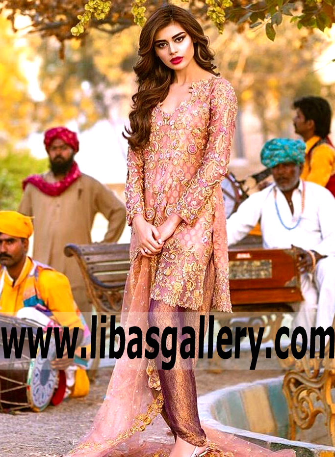 Latest Formal Dresses Pakistan Mina Hasan Elmont New York NY USA Formal
