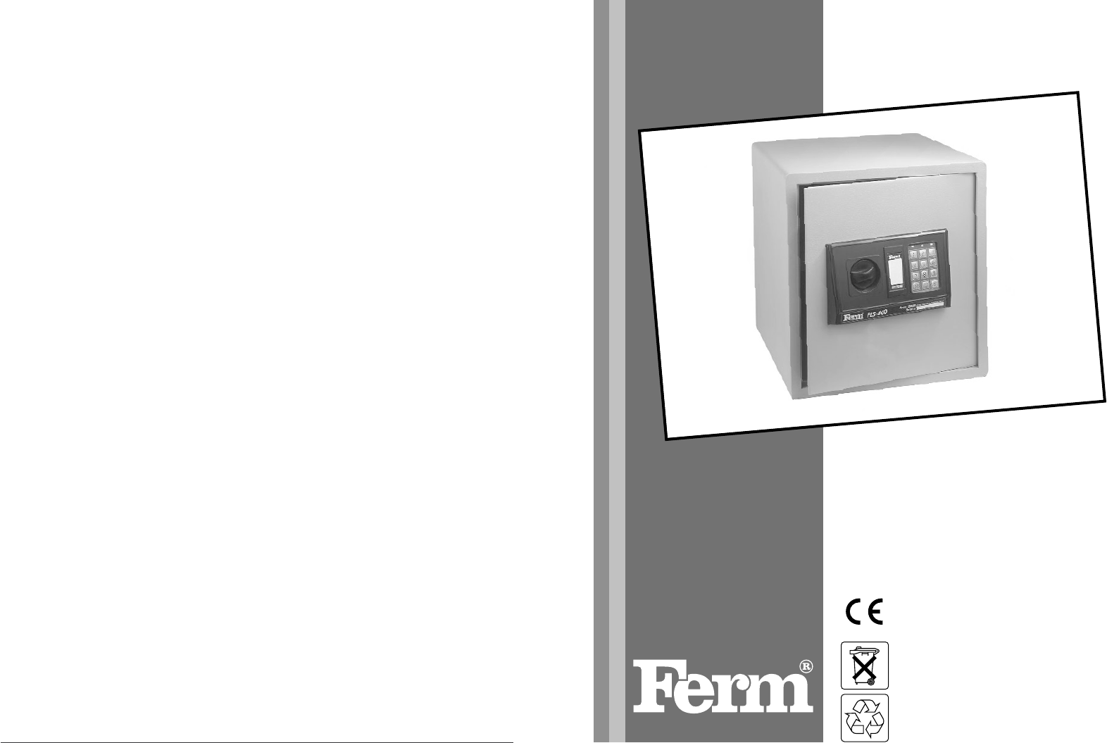 Bedienungsanleitung Ferm FLS400 (Seite 1 von 6) (Dänisch, Deutsch