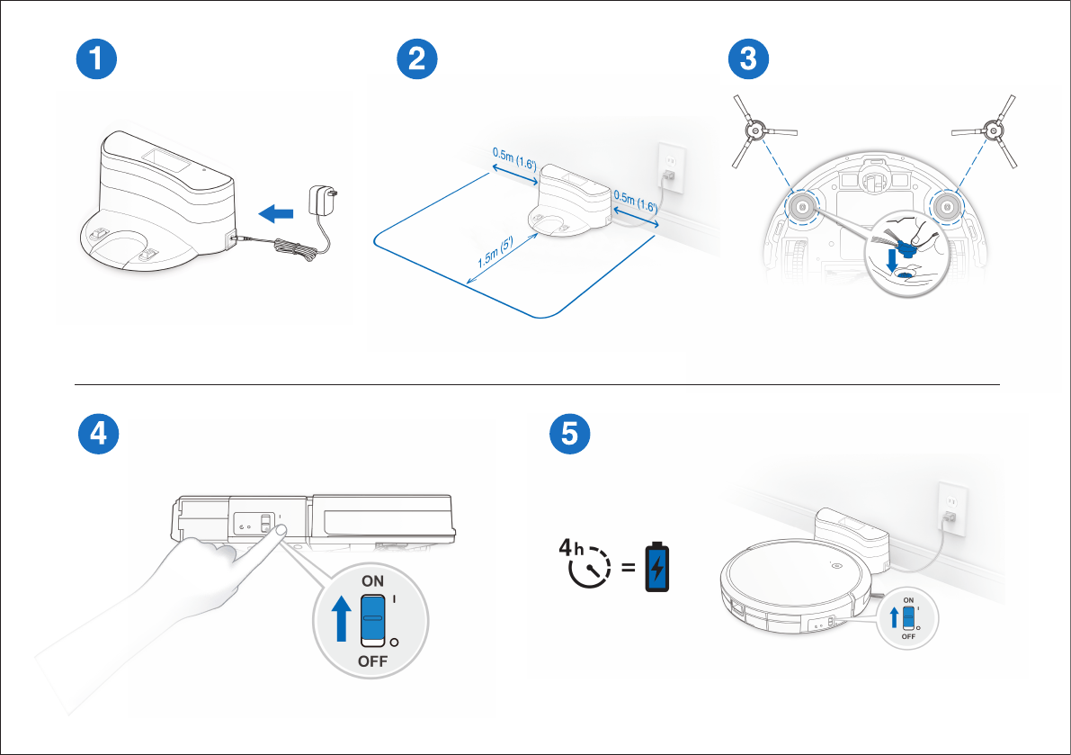 Bedienungsanleitung Ecovacs Deebot 600 (Seite 2 von 5) (Deutsch