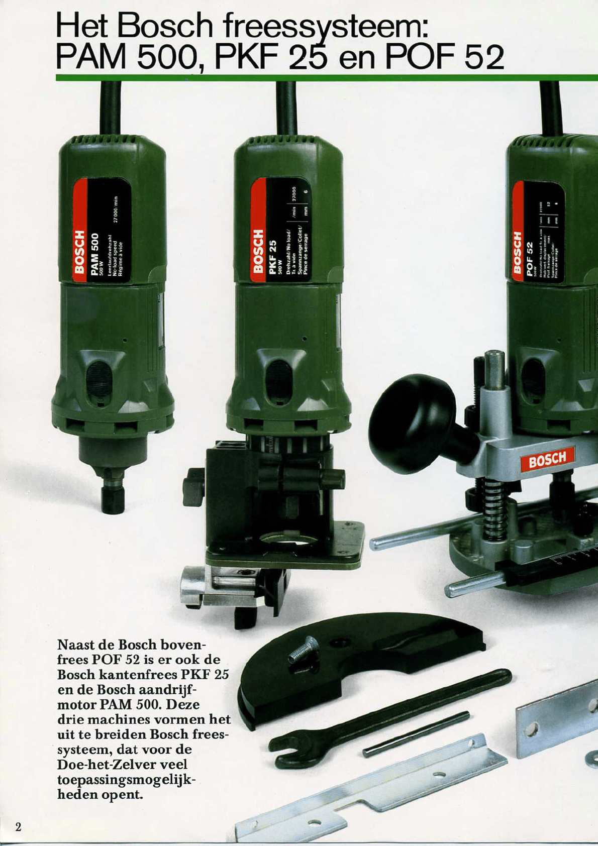 Bosch Pof 500 A Manual