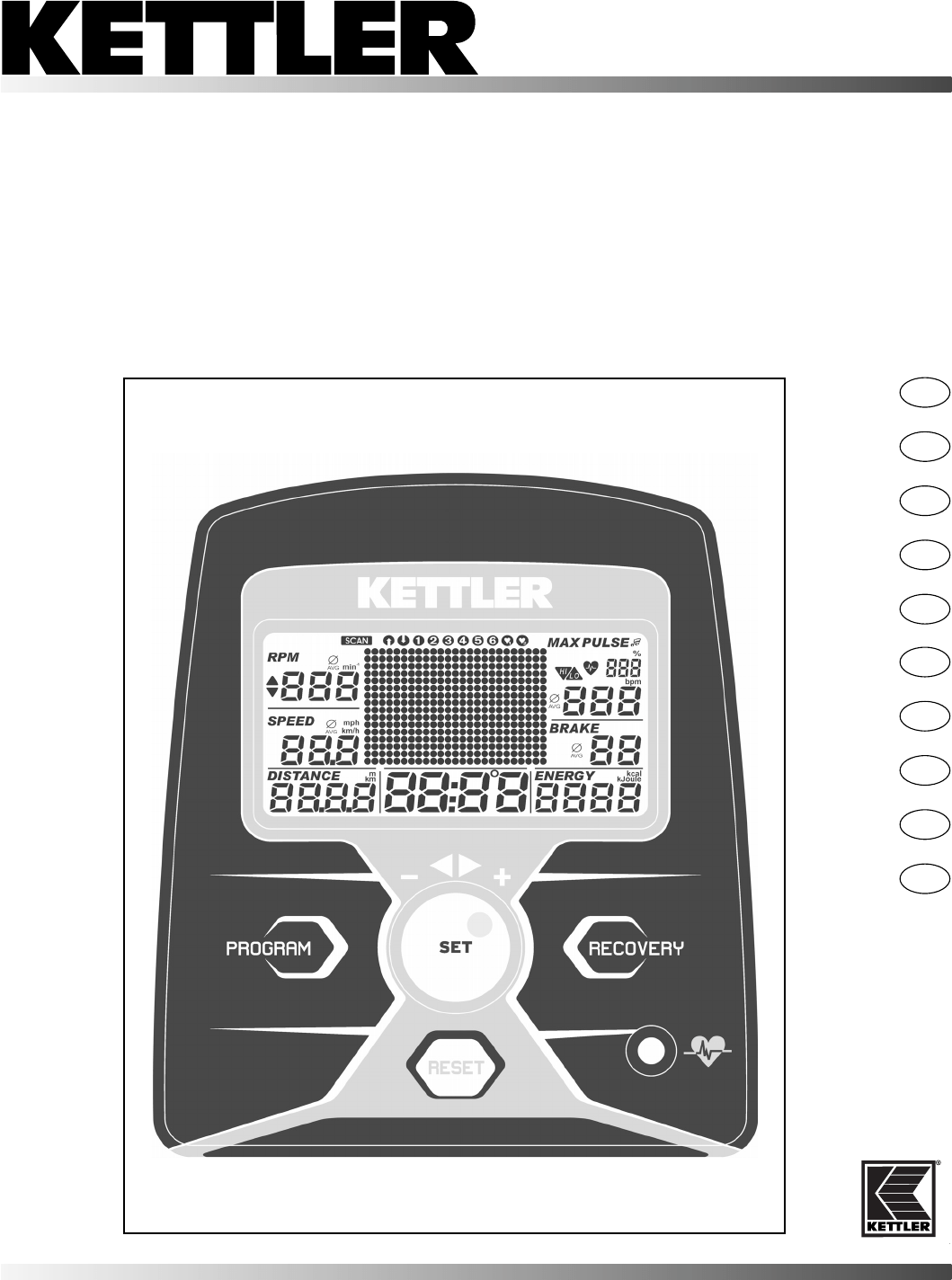 Bedienungsanleitung Kettler Kettler 07629000 Giro R (Seite 1 von 164