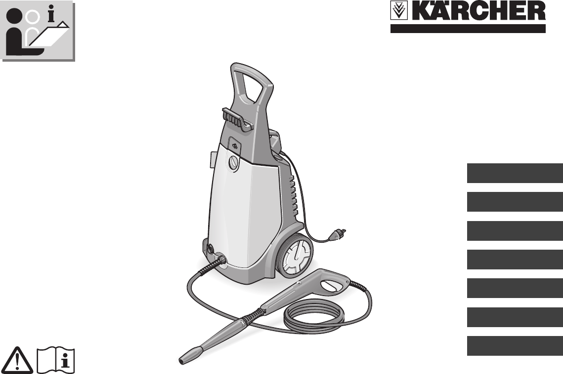 Bedienungsanleitung Karcher 720Mx (Seite 5 Von 64) (Deutsch, Englisch, Holländisch, Französisch, Italienisch, Portugiesisch, Spanisch)