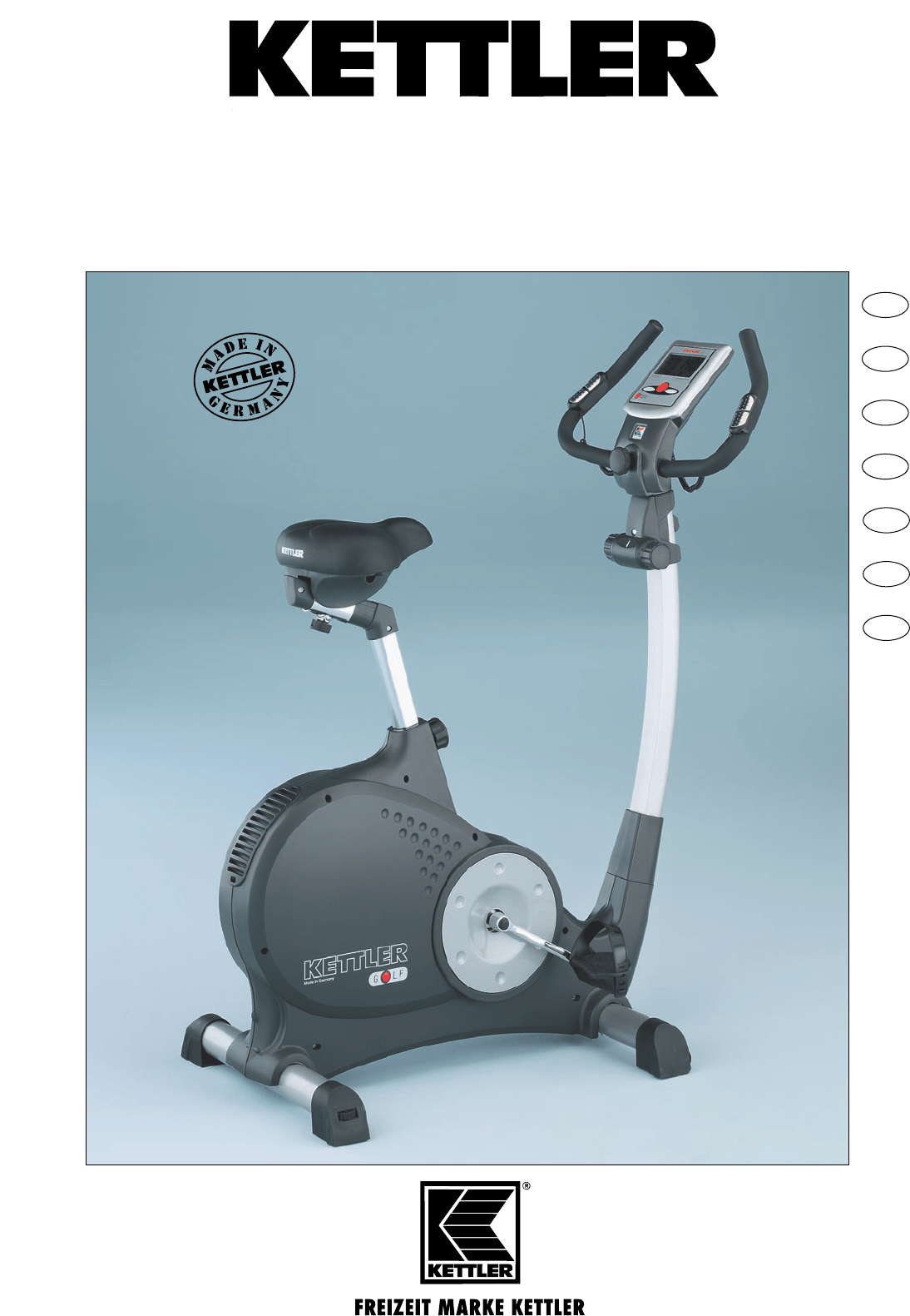 Bedienungsanleitung Kettler 07960600 Golf (Seite 1 von 24) (Deutsch