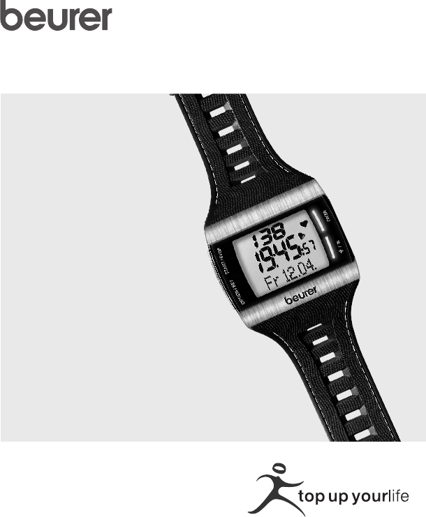 Bedienungsanleitung Beurer PM 62 (Seite 1 von 88) (Deutsch, Englisch)