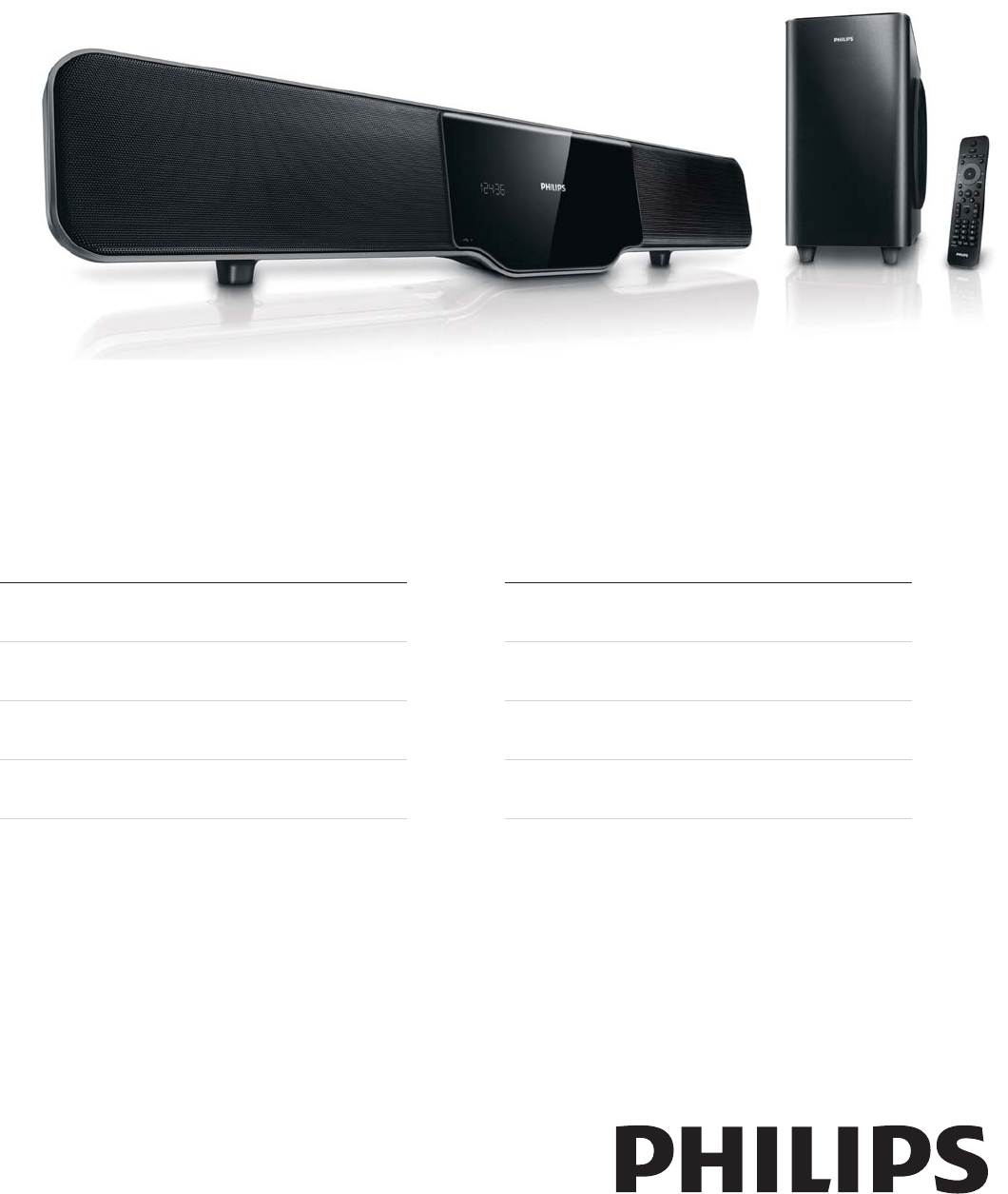 Bedienungsanleitung Philips hsb4352 (Seite 1 von 39) (Dänisch, Deutsch