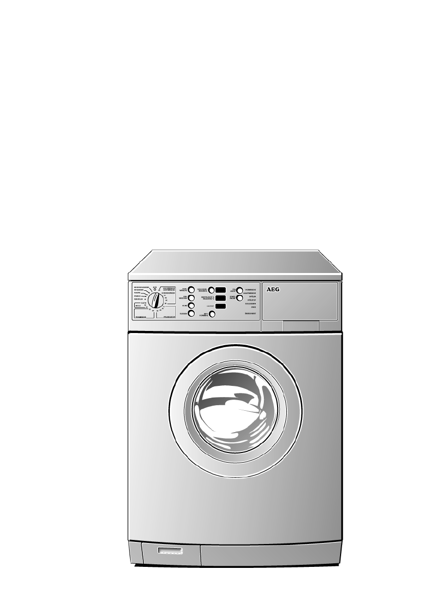 Bedienungsanleitung AEG Lavamat 86820 (Seite 1 von 52) (Deutsch)