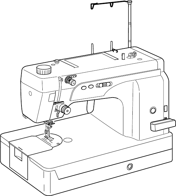Bedienungsanleitung Janome 1600PQC (Seite 1 von 47) (Englisch)