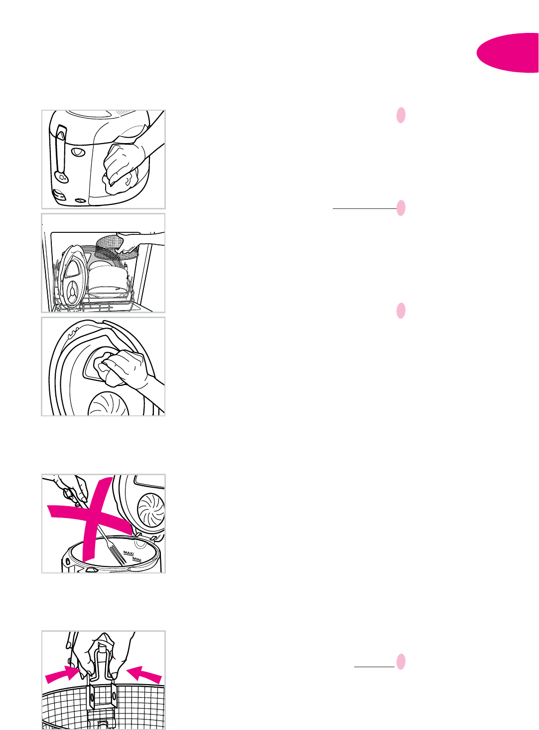 Bedienungsanleitung Tefal 6257 Smart Clean (Seite 10 von 11) (Holländisch)