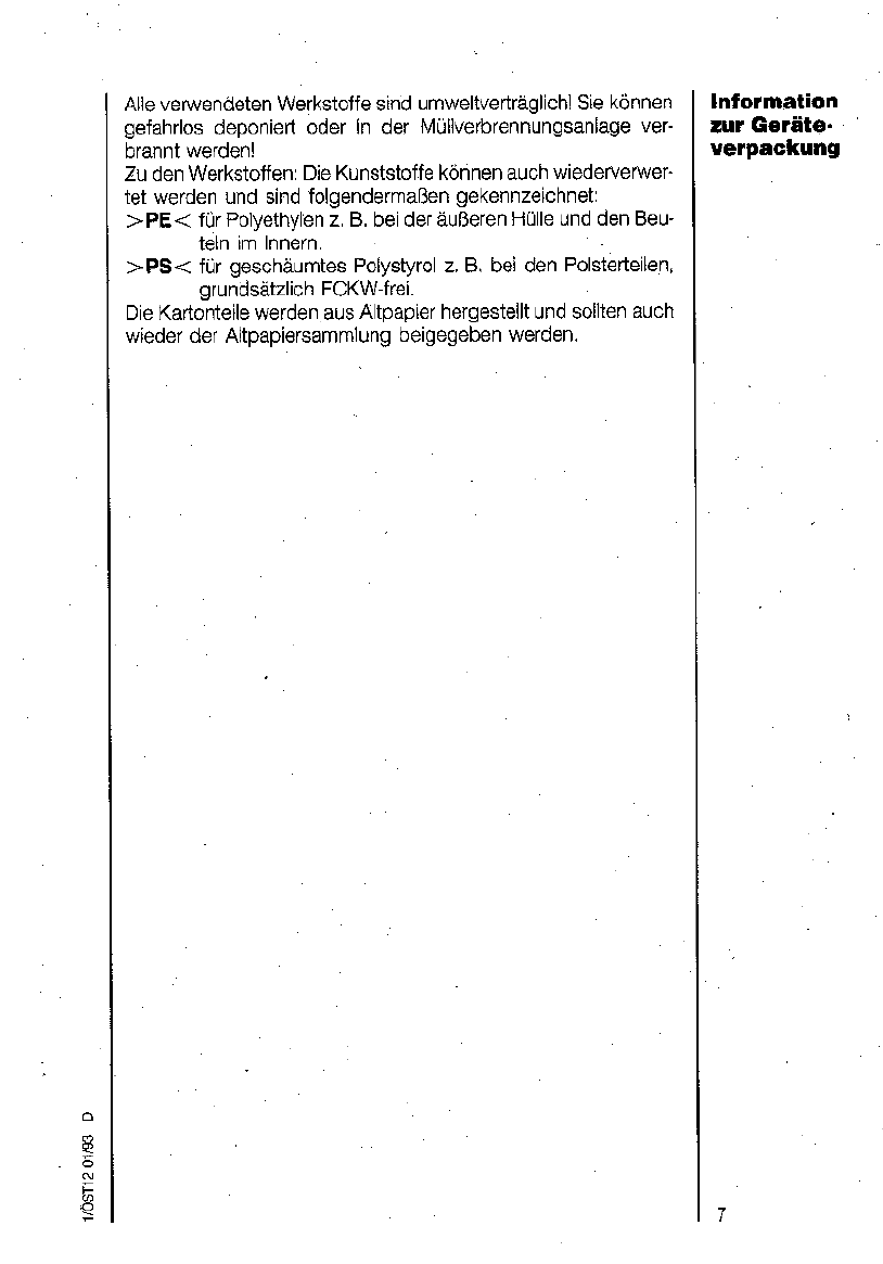 Bedienungsanleitung AEG Electrolux Lavamat 6000 (Seite 6 von 34) (Deutsch)