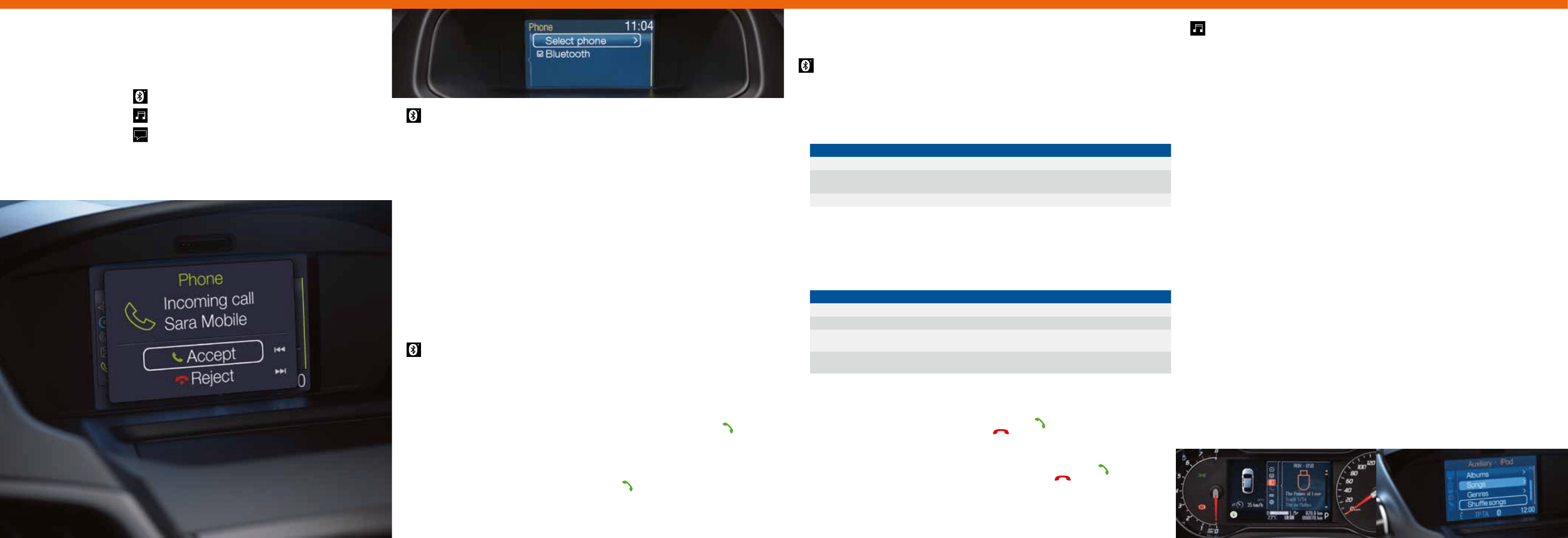 Bedienungsanleitung Ford Mobile Connectivity Bluetooth (Seite 2 von 2