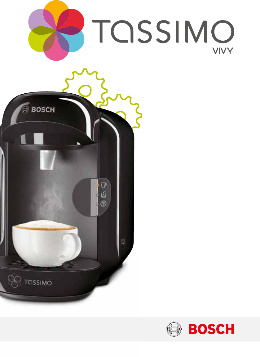 Bedienungsanleitung Bosch TASSIMO VIVY TAS 12xx (Seite 1 von 12) (Alle