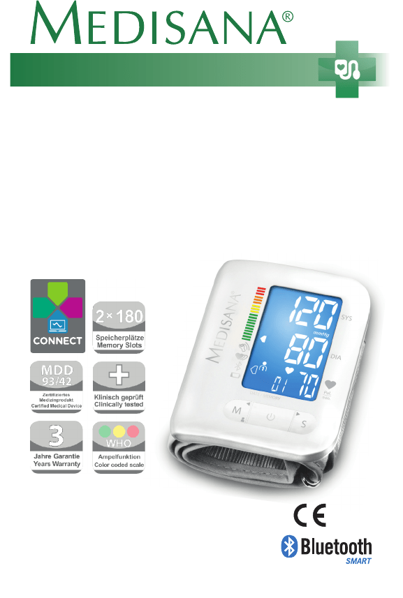 Bedienungsanleitung Medisana BW 300 CONNECT (Seite 1 von 35) (Deutsch