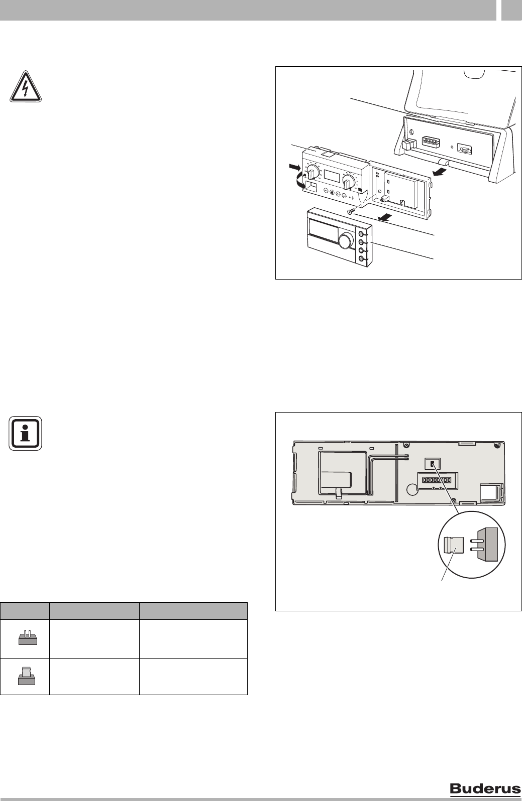 Bedienungsanleitung Buderus BC10 (Seite 5 von 20) (Deutsch)