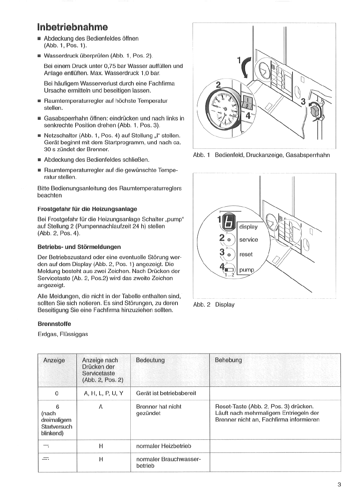 Bedienungsanleitung Buderus U104 W (Seite 3 von 4) (Deutsch)